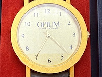 Yves saint laurent opium pour homme horloge - afbeelding 4 van  8