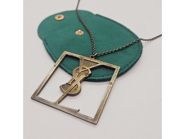 Yves saint laurent pendant collier - afbeelding 1 van  7