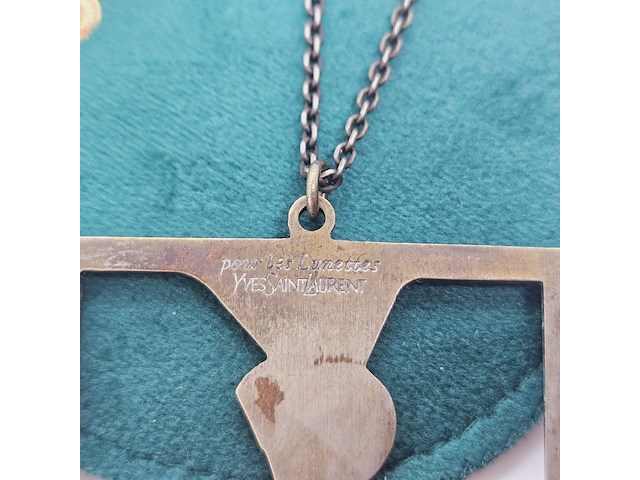 Yves saint laurent pendant collier - afbeelding 5 van  7