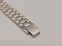 Yves saint laurent two tone dameshorloge, horloge loopt niet - afbeelding 6 van  7