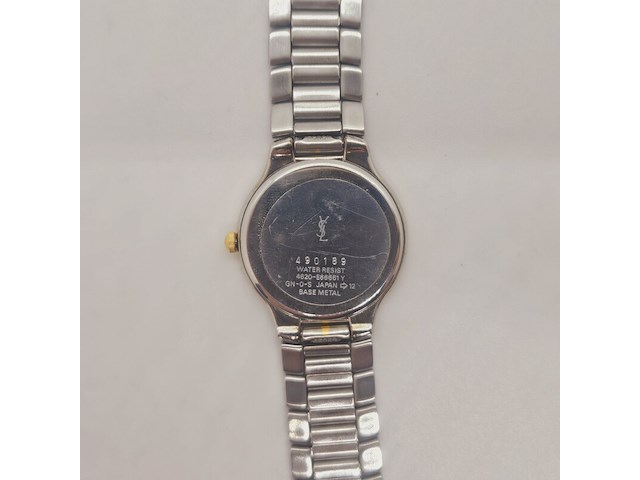 Yves saint laurent two tone horloge - afbeelding 6 van  6
