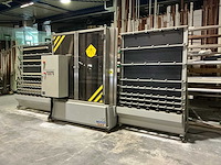 Z. bavelloni vw 1600 glas was- en reinigingsmachine