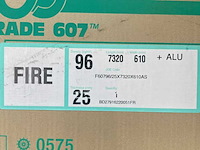 Z1 firemaster fiber s.25mm.riv.alu foil 7320mm-length 610mm-width +alu - afbeelding 1 van  2