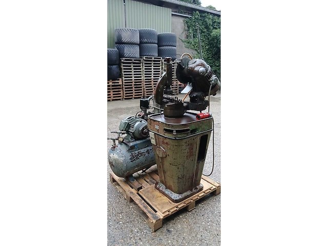 Zaag en compressor 380volt - afbeelding 2 van  9