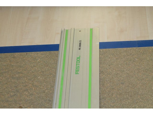 Zaaggeleider festool fs 3000/2. let op! enkele beschadigingen. - afbeelding 1 van  3