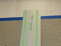 Zaaggeleider festool fs 3000/2. let op! enkele beschadigingen. - afbeelding 1 van  3