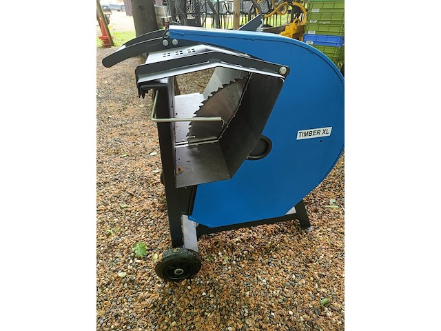 Zaagmachine stammenzaag xl met beschermkap timber - afbeelding 1 van  4