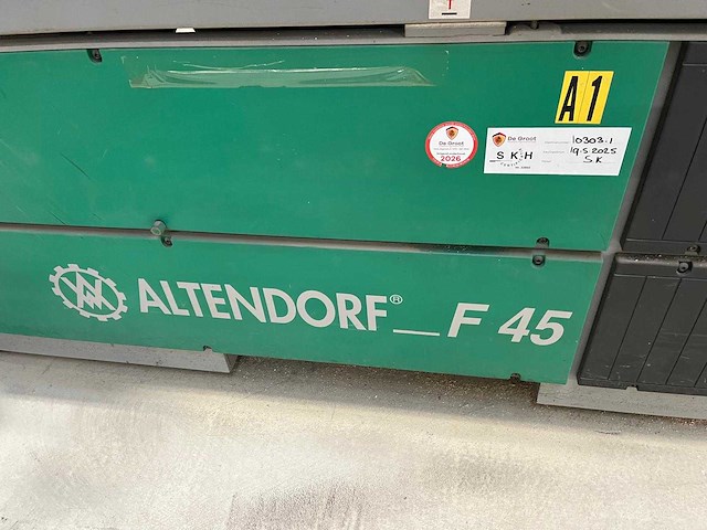 Zaagtafel - altendorf - f45 elmo3 - 1994 - afbeelding 2 van  8