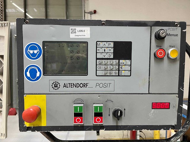 Zaagtafel - altendorf - f45 elmo4 - 1999 - afbeelding 6 van  9