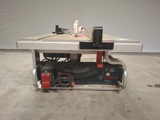 Zaagtafel 250mm 230v bosch, gts 10 j, bouwjaar 2015 - afbeelding 8 van  11
