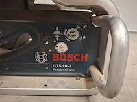 Zaagtafel 250mm 230v bosch, gts 10 j, bouwjaar 2015 - afbeelding 9 van  11