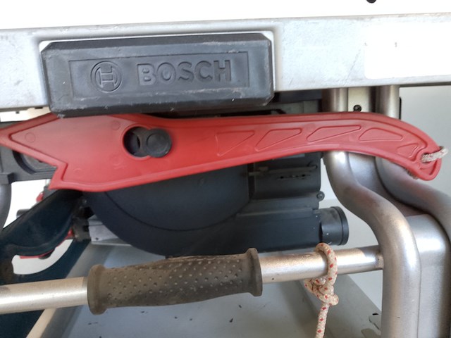 Zaagtafel 250mm 230v bosch, gts 10 j, bouwjaar 2016 - afbeelding 11 van  15