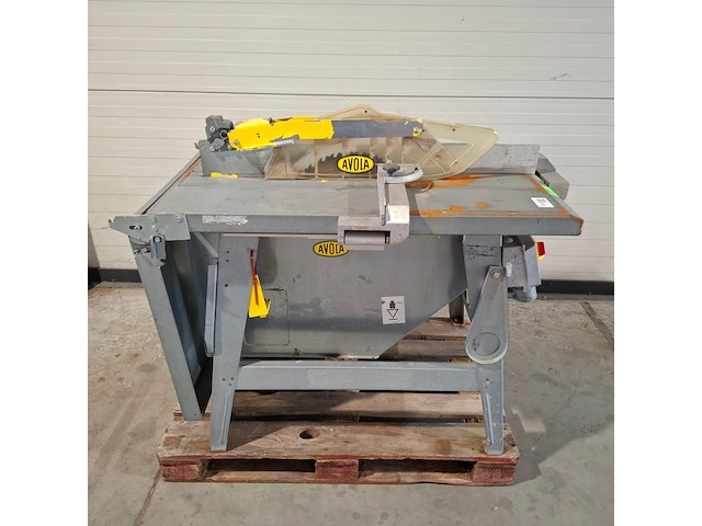 Zaagtafel 500mm 400v avola maschinenfabrik, zbv 500-10, bouwjaar 2016 - afbeelding 1 van  5