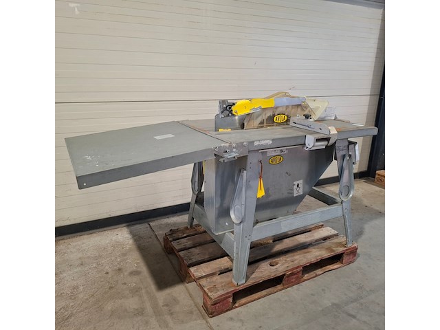Zaagtafel 500mm 400v avola maschinenfabrik, zbv 500-10, bouwjaar 2016 - afbeelding 4 van  5