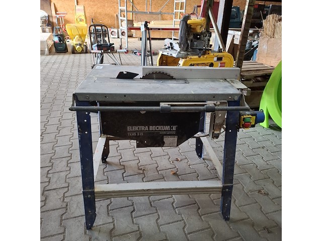 Zaagtafel electra beckum, tkhs315, bouwjaar 2001 - afbeelding 3 van  8