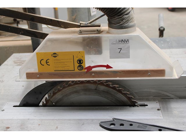 Zaagtafel harwi 130. bouwjaar 2007. - afbeelding 2 van  5