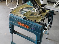 Zaagtafel makita flipper lf1000. bouwjaar 2018. let op: instelbeugel achter de zaag afgebroken. - afbeelding 4 van  6
