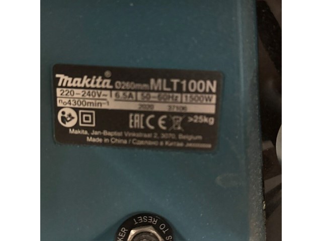 Zaagtafel, makita, mlt100n - afbeelding 3 van  6