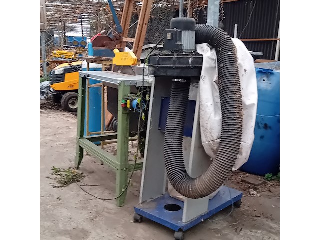 Zaagtafel met afzuiginstallatie, elektra beckum/metabo - afbeelding 1 van  8