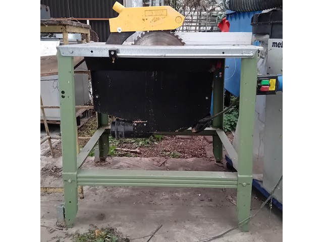 Zaagtafel met afzuiginstallatie, elektra beckum/metabo - afbeelding 2 van  8