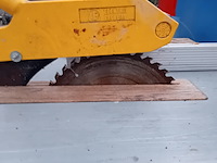 Zaagtafel met afzuiginstallatie, elektra beckum/metabo - afbeelding 3 van  8