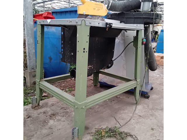 Zaagtafel met afzuiginstallatie, elektra beckum/metabo - afbeelding 4 van  8