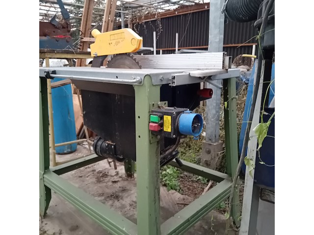 Zaagtafel met afzuiginstallatie, elektra beckum/metabo - afbeelding 5 van  8