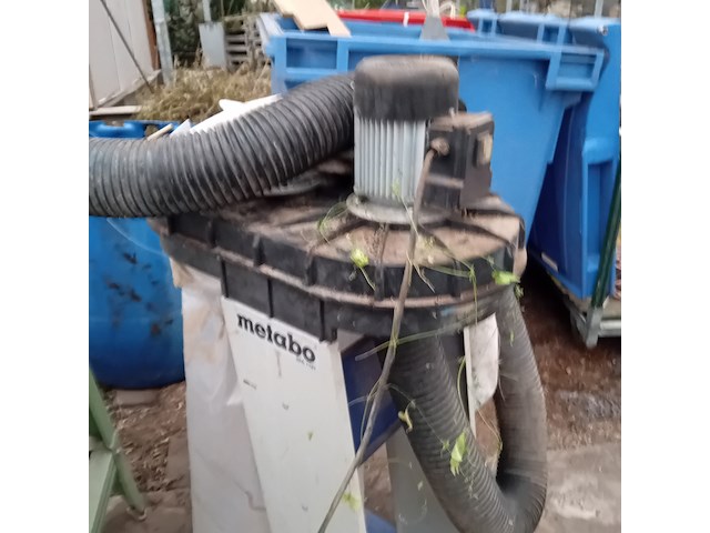 Zaagtafel met afzuiginstallatie, elektra beckum/metabo - afbeelding 7 van  8