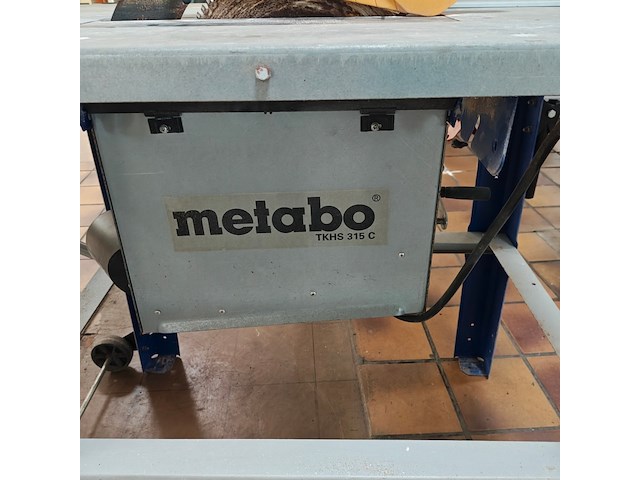 Zaagtafel, metabo, tkhs 315c - afbeelding 2 van  6