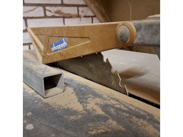 Zaagtafel scheppach - afbeelding 9 van  12