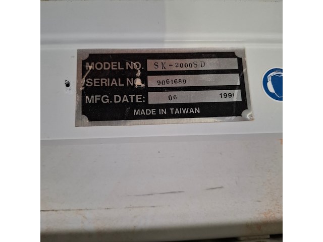 Zaagtafel, sk-2000sd, 1999 - afbeelding 4 van  10