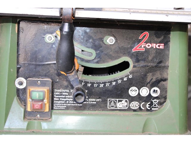 Zaagtafel twoforce zt250 - afbeelding 4 van  6