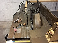 Zaagtafel verrijdbaar, scheppach, ts 4000, geel, 1990 - afbeelding 3 van  8