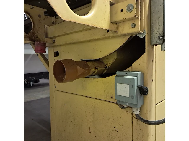 Zaagtafel verrijdbaar, scheppach, ts 4000, geel, 1990 - afbeelding 6 van  8