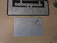 Zaagtafel verrijdbaar, scheppach, ts 4000, geel, 1990 - afbeelding 8 van  8