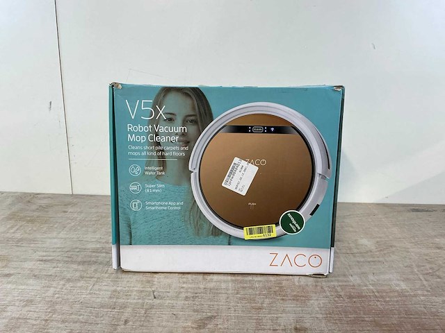 Zaco v5x robotstofzuiger - afbeelding 2 van  8