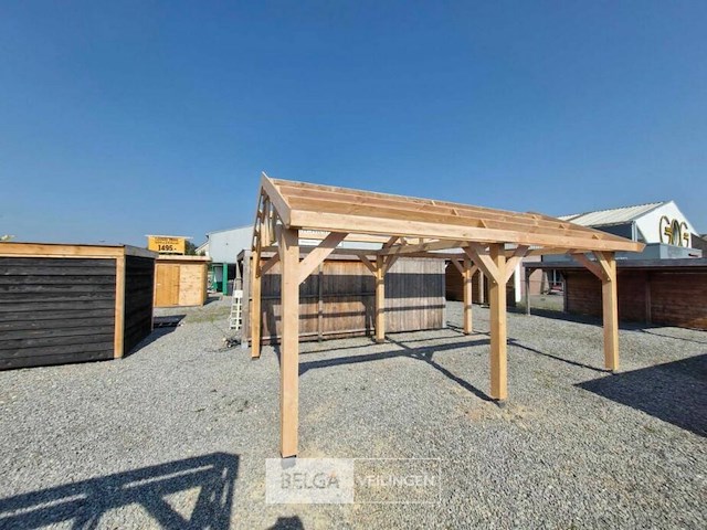 Zadeldak douglas 1220x400x325cm bxdxh in cm - afbeelding 2 van  6