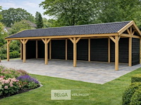 Zadeldak douglas 1220x400x325cm bxdxh in cm