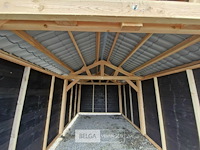 Zadeldak douglas 1220x400x325cm bxdxh in cm - afbeelding 3 van  7