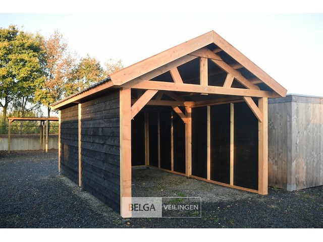 Zadeldak douglas 1220x400x325cm bxdxh in cm - afbeelding 5 van  7