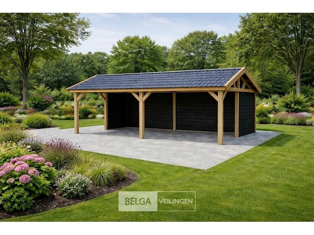 Zadeldak douglas 660x400x325cm bxdxh in cm - afbeelding 1 van  7