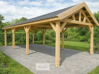 Zadeldak douglas 880x400x325cm bxdxh in cm