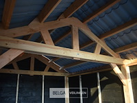 Zadeldak douglas, afm 550x400x325cm bxdxh in cm garage - afbeelding 7 van  7