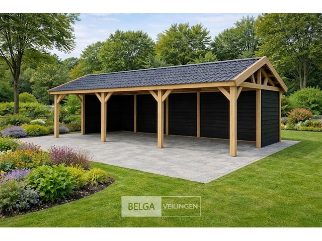 Zadeldak douglas, afm 880x400x325cm bxdxh in cm - afbeelding 1 van  7