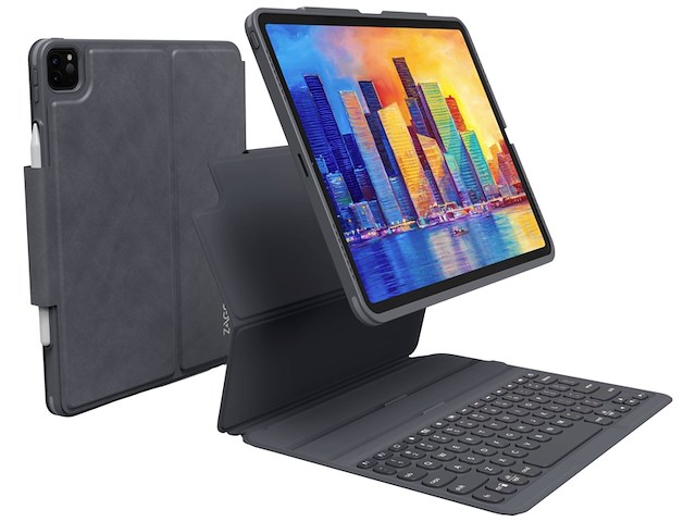 Zagg pro keys keyboard & hoes apple ipad qwertz - afbeelding 2 van  4