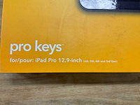 Zagg pro keys toetesenbord voor ipad pro 12.9 inch - afbeelding 2 van  2