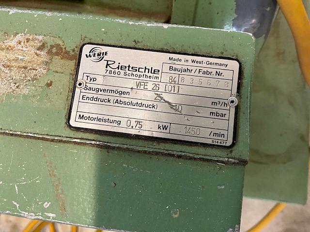 Zahringer mobiele lintzaagmachine - afbeelding 8 van  16