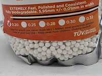 Zak a 1kg airsoft balletjes, blackbird, mach 3 extreme bb's - afbeelding 6 van  11