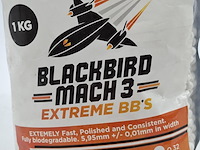 Zak a 1kg airsoft balletjes, blackbird, mach 3 extreme bb's - afbeelding 10 van  11