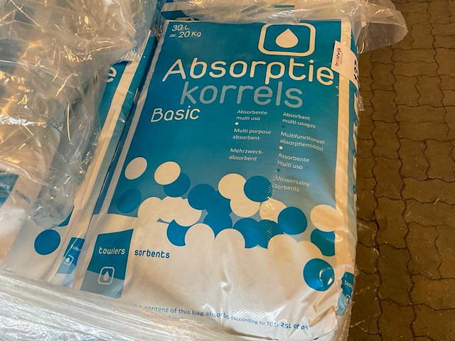 Zak à 20kg absorptiekorrel (49x) - afbeelding 2 van  2